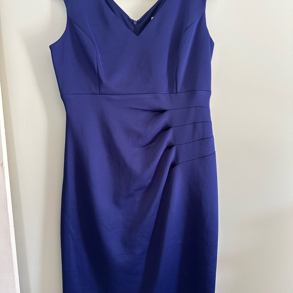 Dress Barn Royal Blue Midi Dress